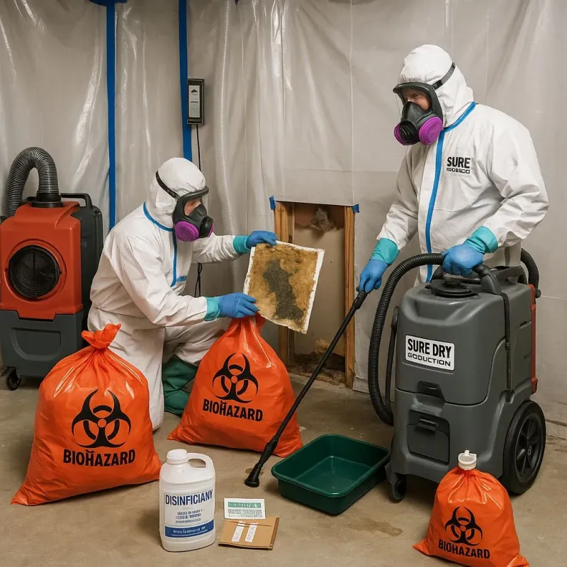 Contaminated Water Handling Protocols process in Millbourne, PA