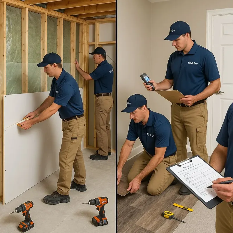 Repairs and Reconstruction process in Millbourne, PA