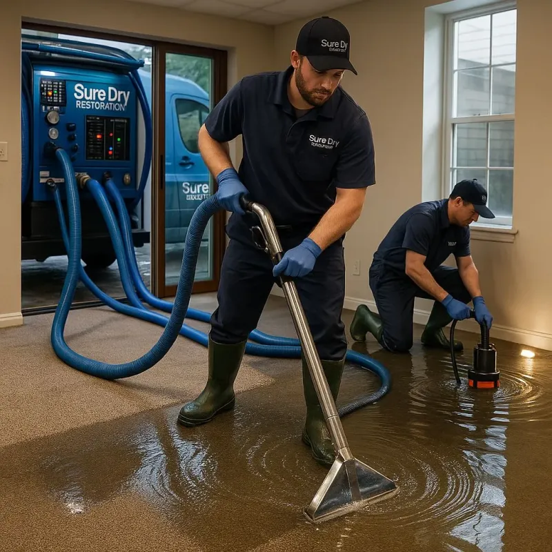Water Extraction and Removal process in Millbourne, PA
